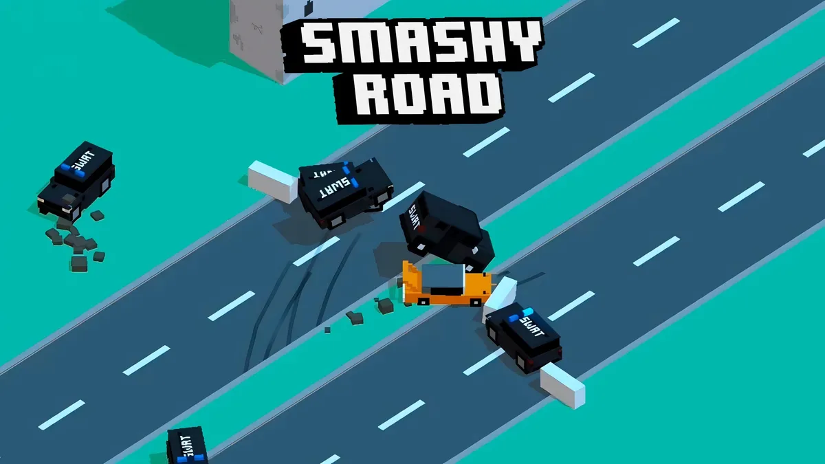 Smashy Road gameplay screenshot